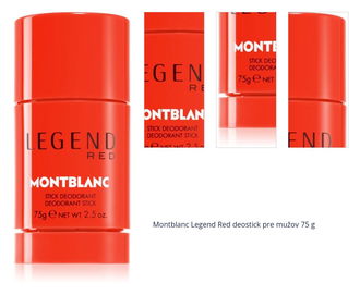 Montblanc Legend Red deostick pre mužov 75 g 1