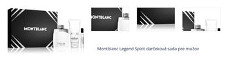 Montblanc Legend Spirit darčeková sada pre mužov 1