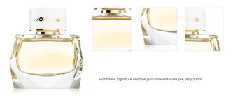 Montblanc Signature Absolue parfumovaná voda pre ženy 50 ml 1