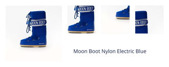 Moon Boot Nylon Electric Blue 1