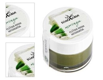 Moringa - antioxidačná pleťová maska 4