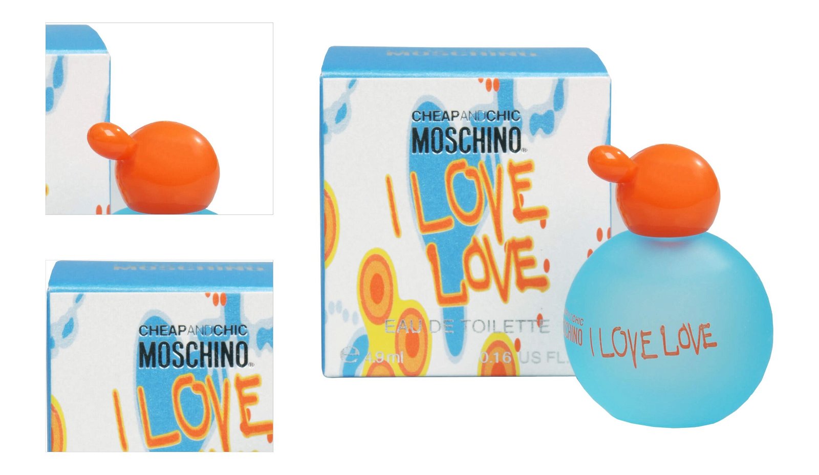 Moschino Cheap & Chic I Love Love - miniatúra EDT 4,9 ml 9