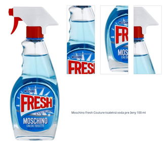 Moschino Fresh Couture toaletná voda pre ženy 100 ml 1