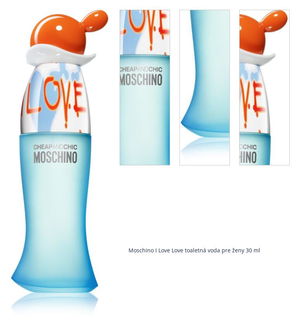 Moschino I Love Love toaletná voda pre ženy 30 ml 1