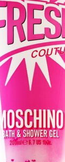 Moschino Pink Fresh Couture sprchový a kúpeľový gél pre ženy 200 ml 5