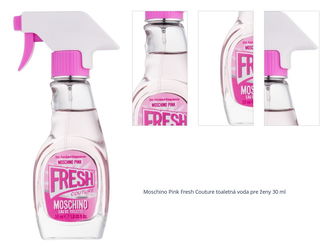 Moschino Pink Fresh Couture toaletná voda pre ženy 30 ml 1