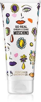 Moschino So Real sprchový a kúpeľový gél pre ženy 200 ml