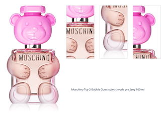 Moschino Toy 2 Bubble Gum toaletná voda pre ženy 100 ml 1