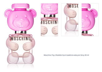 Moschino Toy 2 Bubble Gum toaletná voda pre ženy 30 ml 1