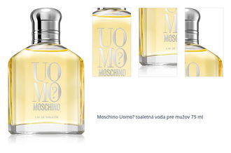 Moschino Uomo? toaletná voda pre mužov 75 ml 1