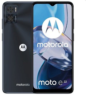 Motorola Moto E22 NFC, 3/32GB, black