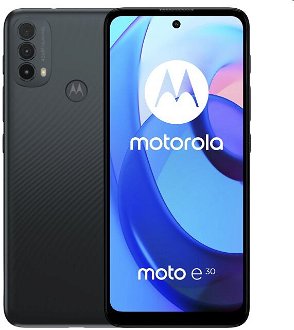 Motorola Moto E30, 2/32GB, Mineral Gray, Trieda A - použité, záruka 12 mesiacov