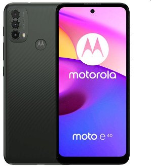 Motorola Moto E40, 4/64GB, carbon gray