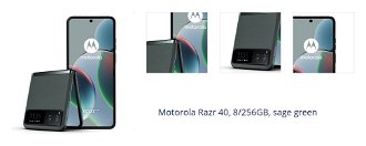 Motorola Razr 40, 8/256GB, Sage Green 1