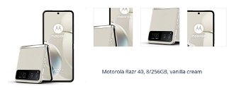 Motorola Razr 40, 8/256GB, vanilla cream 1
