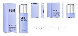 Mugler Angel parfumovaný sprej na telo a vlasy pre ženy 100 ml 1