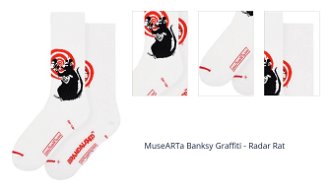 MuseARTa Banksy Graffiti - Radar Rat 1