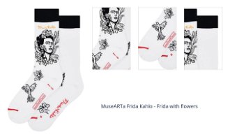 MuseARTa Frida Kahlo - Frida with flowers 1
