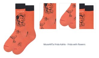 MuseARTa Frida Kahlo - Frida with flowers 1