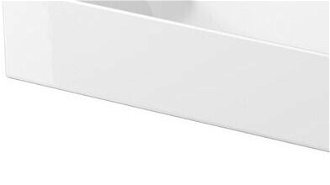 Cersanit Inverto 60,5x45,5 cm nábytkové umývadlo so stredovým otvorom pre batériu K671-005 8