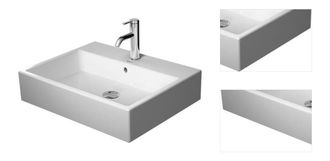 Nábytkové umývadlo Duravit Vero Air 60x47 cm s otvorom uprostred 2350600027 3