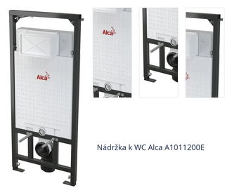 Nádržka k WC Alca A1011200E 1