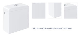 Nádržka k WC Grohe EURO CERAMIC 39333000 1