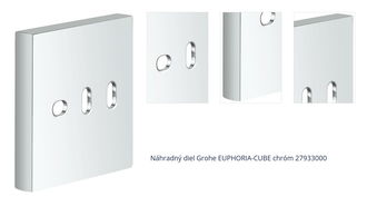 Náhradný diel Grohe EUPHORIA-CUBE chróm 27933000 1