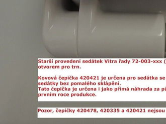 Náhradný diel VitrA kov biela 420421 8