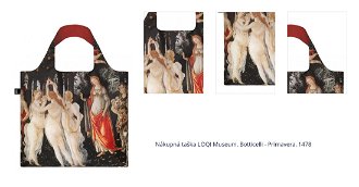 Nákupná taška LOQI Museum, Botticelli - Primavera, 1478 1