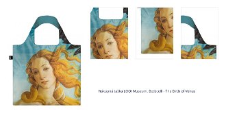 Nákupná taška LOQI Museum, Botticelli - The Birth of Venus 1