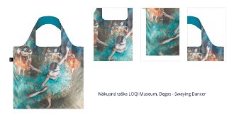 Nákupná taška LOQI Museum, Degas - Swaying Dancer 1