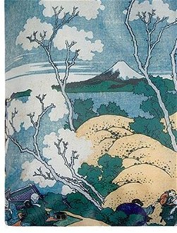 Nákupná taška LOQI Museum, Hokusai - Fuji from Gotenyama 8
