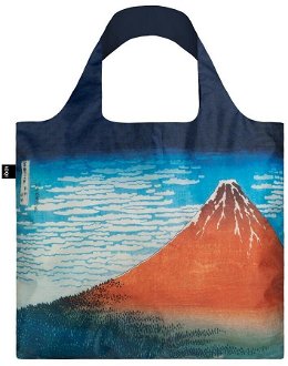 Nákupná taška LOQI Museum, Hokusai - Red Fuji, Mountains in Clear Weather 2