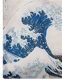 Nákupná taška LOQI Museum, Hokusai - The Great Wave Recycled 8