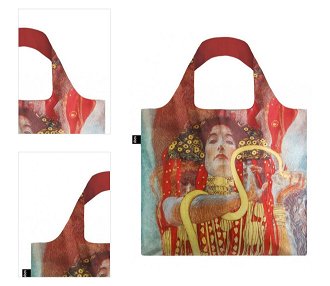 Nákupná taška LOQI Museum, Klimt - Hygieia 4