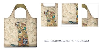 Nákupná taška LOQI Museum, Klimt - The Fulfilment Recycled 1
