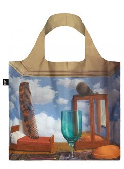 Nákupná taška LOQI Museum, Magritte - Personal Values 2