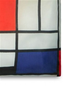 Nákupná taška LOQI Museum, Mondrian - Composition with Red Yellow Blue and Black 9