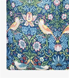Nákupná taška LOQI Museum, Morris - The Strawberry Thief Decorative Fabric Recycled 8