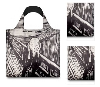 Nákupná taška LOQI Museum, Munch - The Scream 3