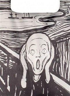 Nákupná taška LOQI Museum, Munch - The Scream 5