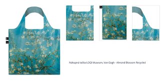 Nákupná taška LOQI Museum, Van Gogh - Almond Blossom Recycled 1