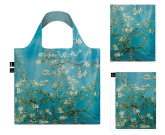 Nákupná taška LOQI Museum, Van Gogh - Almond Blossom Recycled 3
