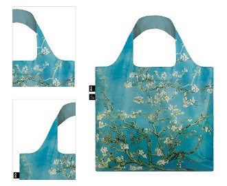 Nákupná taška LOQI Museum, Van Gogh - Almond Blossom Recycled 4