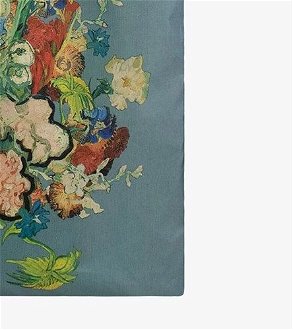 Nákupná taška LOQI Museum, Van Gogh - Flower Pattern Blue 9