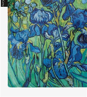 Nákupná taška LOQI Museum, Van Gogh - Irises Recycled 8