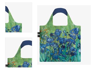 Nákupná taška LOQI Museum, Van Gogh - Irises Recycled 4