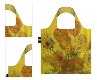 Nákupná taška LOQI Museum, Van Gogh - Sunflowers 4
