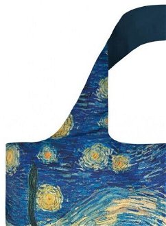 Nákupná taška LOQI Museum, Van Gogh - The Starry Night Recycled 6